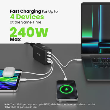 240W USB-C Super Fast GaN Charger