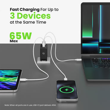 65W USB-C Super Fast GaN Charger