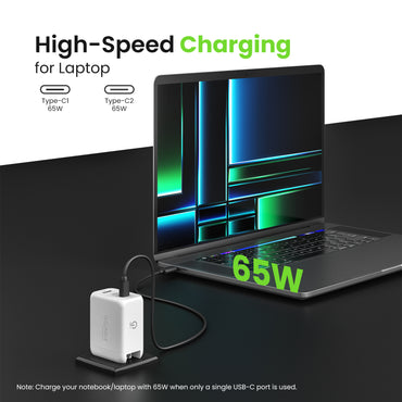 65W USB-C Super Fast GaN Charger