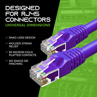 Cat 6 Ethernet Patch Cable (10-Pack)