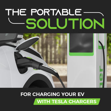 Tesla to J1772 Adapter for EV, Compatible With Tesla (NACS) Chargers