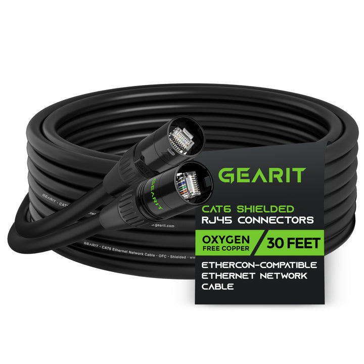 Câbles ADSL Onearz Mobile Gear Câble réseau RJ45 CAT 6 8m noir -  OEMG_FB0018