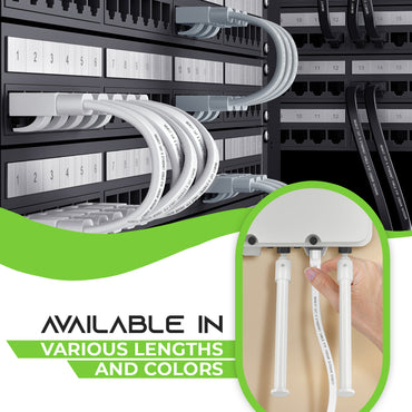 White Cat6 Flat Outdoor Ethernet Cable