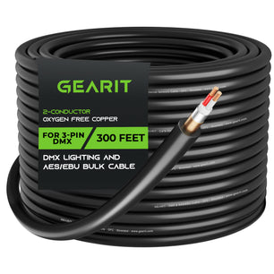 XLR / DMX OFC Bulk Cable, 300 Feet