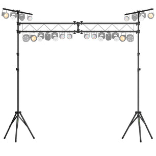 Stage Lighting Stand - 12 Ft Lighting Truss System Up to 200 Lbs