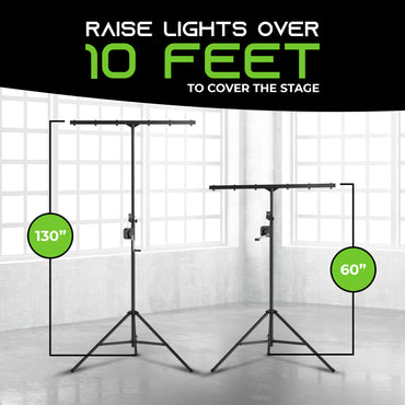 Pro Audio DJ Light Stand T-Bar & Par Can Tripod