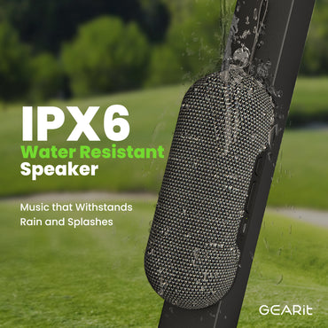 GEARit SoundBrick RGB Wireless Golf Bluetooth Speaker 16W Audio Output - IPX6 Water-Resistant