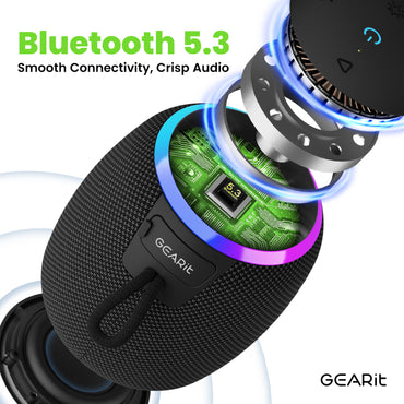 Portable Water-Resistant 15W Bluetooth Speaker