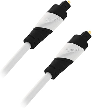 Toslink Digital Optical Audio Cable, White