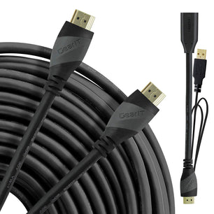 100 Feet 4K HDMI Cable, Black - CL3 Rated