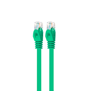 Flexible Soft Boot Cat6 Ethernet Patch Cable, Green