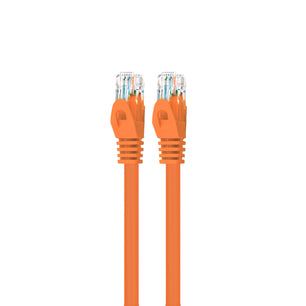 Flexible Soft Boot Cat6 Ethernet Patch Cable, Orange