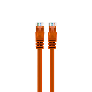 Cat6 Ethernet Patch Cable - Snagless RJ45, Stranded, 550Mhz, UTP, Pure Bare Copper Wire, 24AWG  - Orange