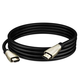 8K Premium Braided HDMI 2.1 Cable - 60Hz 48Gpbs, 7 Feet